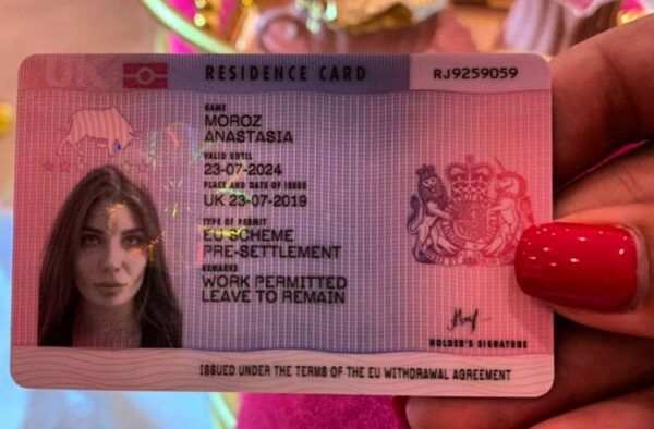 UK residence permit